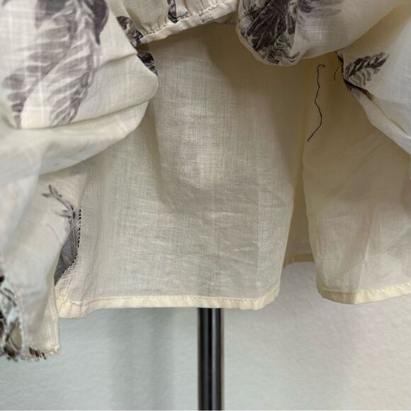 Banana Republic Stampa Wrap Mini Dress, Sz Medium - Picture 7 of 14